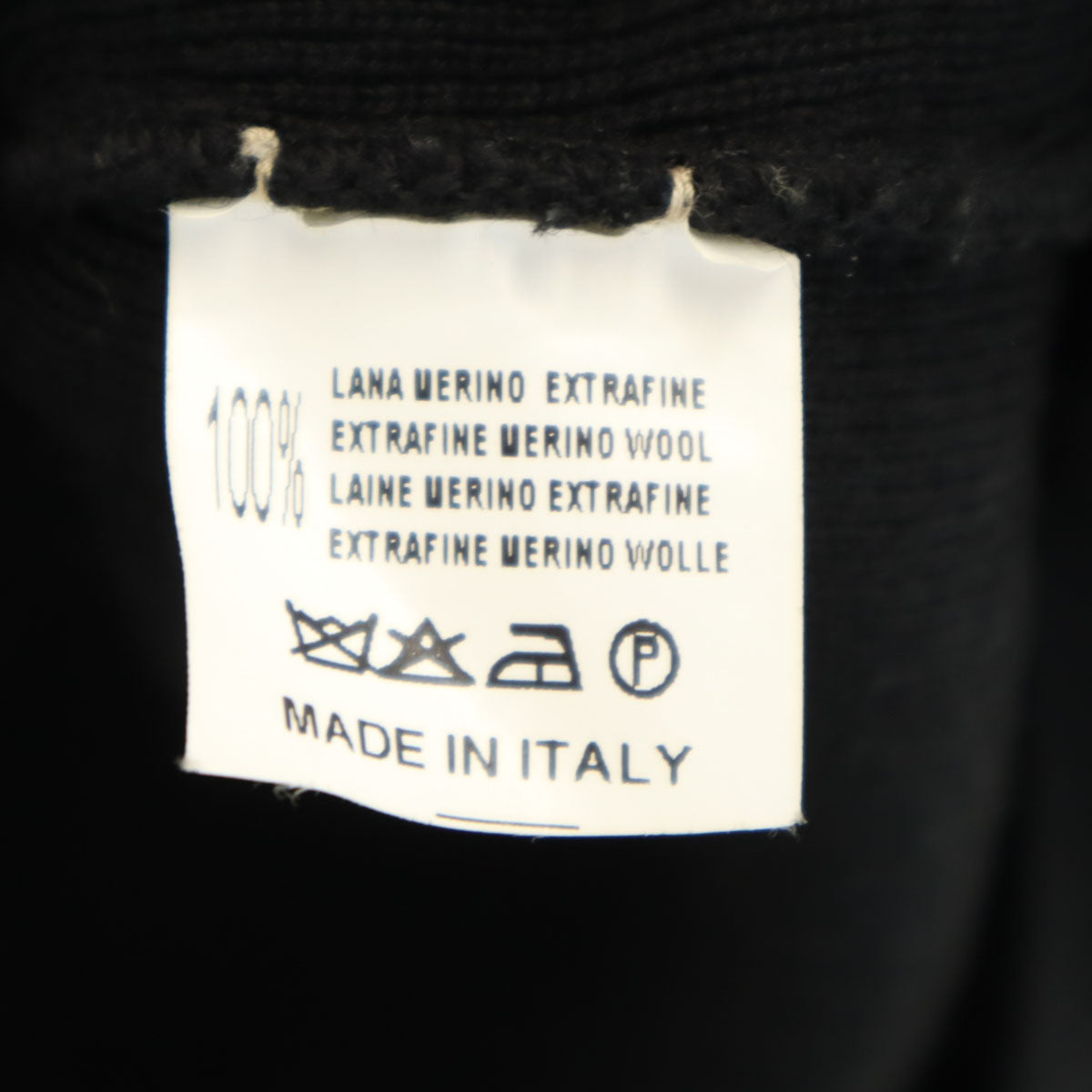 MARIELLA BURANI マリエラブラーニ イタリア製 長袖 ニットカーディガン USA14 ブラック レディース