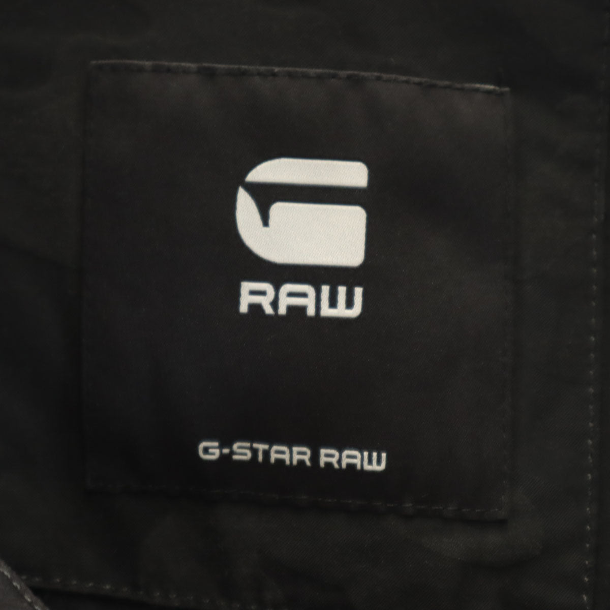 G-STAR RAW ジースターロウ カモフラ柄 アノラックパーカー XL ブラック プルオーバー 迷彩 メンズ