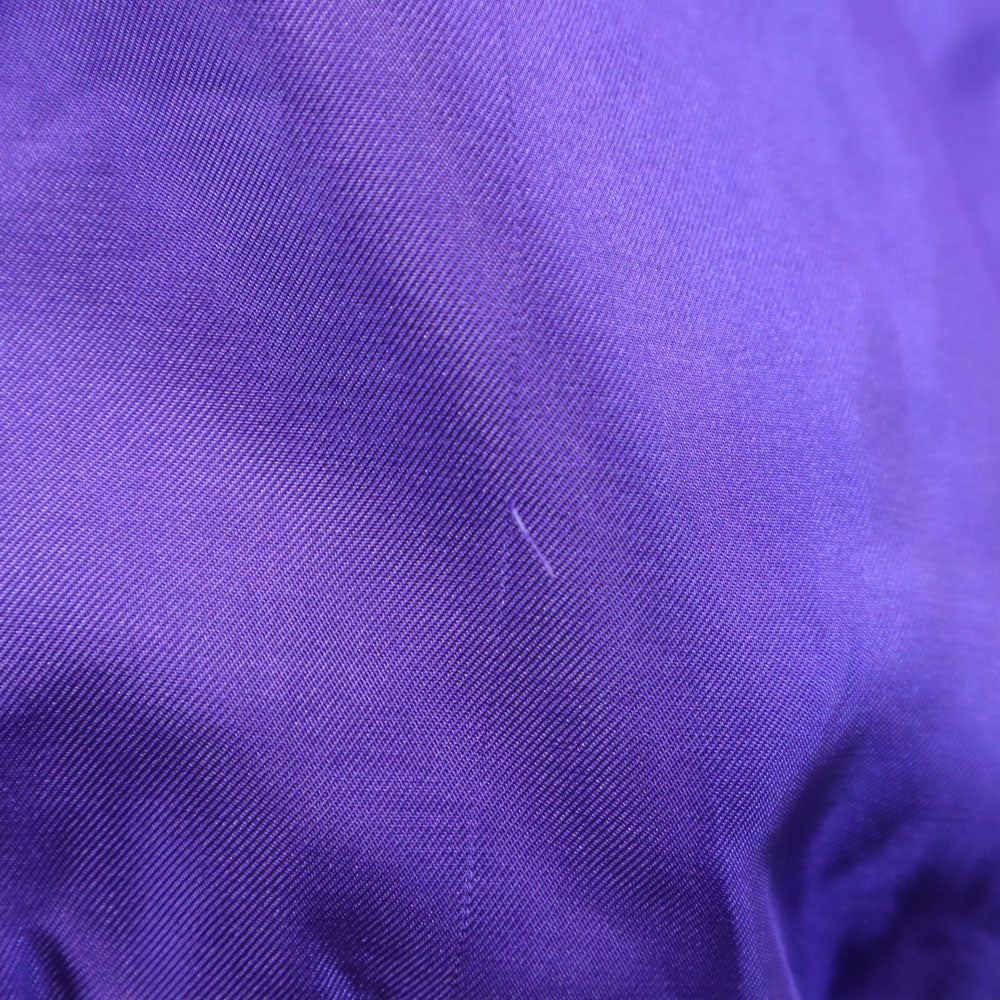 adidas アディダス 80s ヴィンテージ デサント製 トレフォイルロゴ ジャケット M パープル ウインドブレーカー メンズ