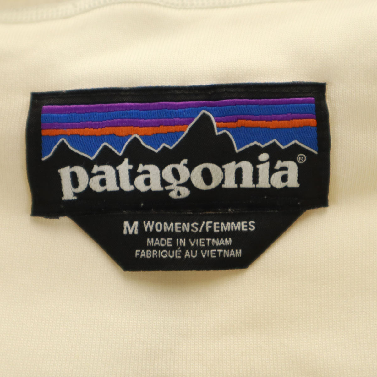 patagonia パタゴニア 長袖 クロス トレック ジップパーカー M アイボリー 23795FA17 アウトドア 裏フリース レディース