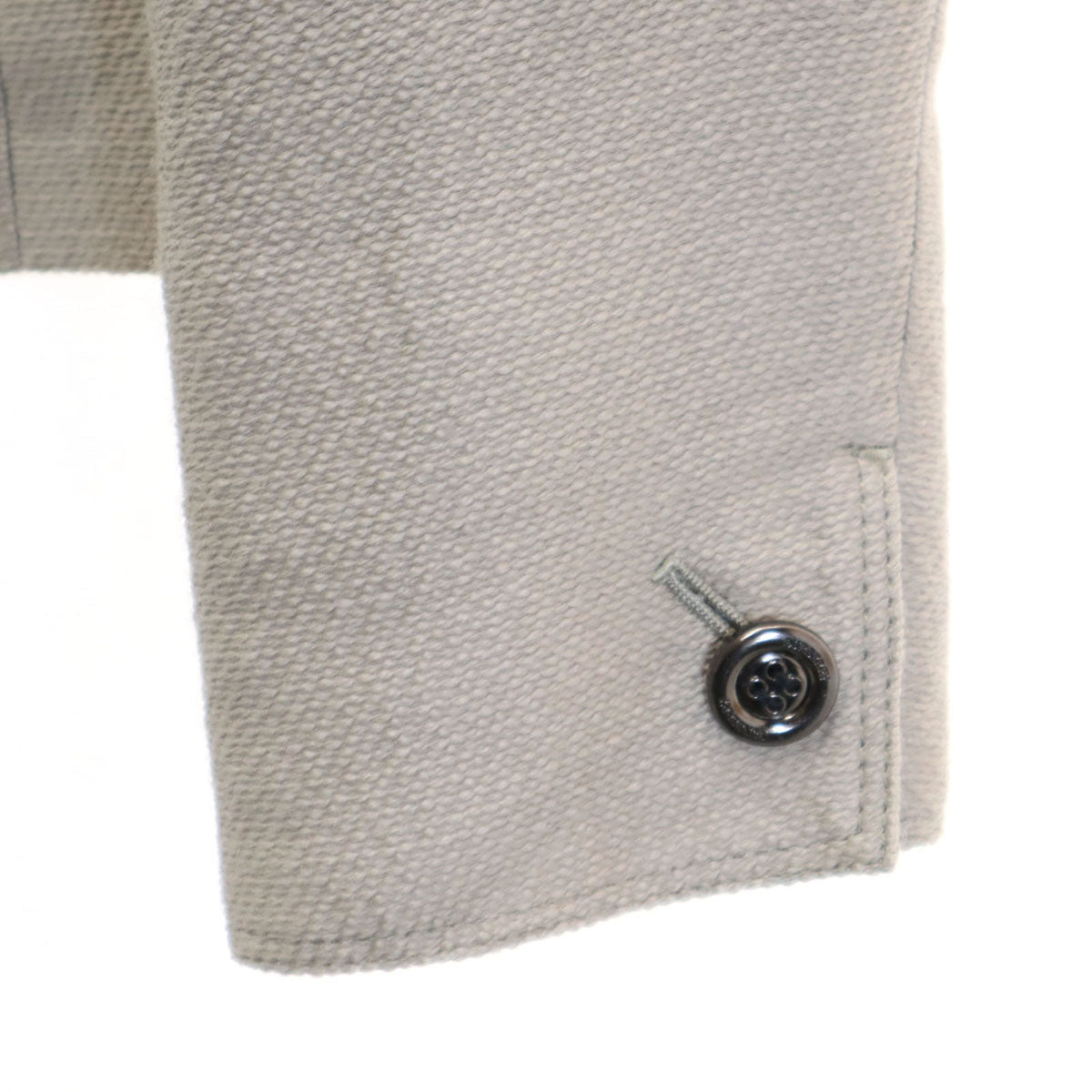 BURBERRY LONDON バーバリーロンドン 日本製 ノーカラージャケット 上下 セットアップ 38 グレー 三陽商会 レディース