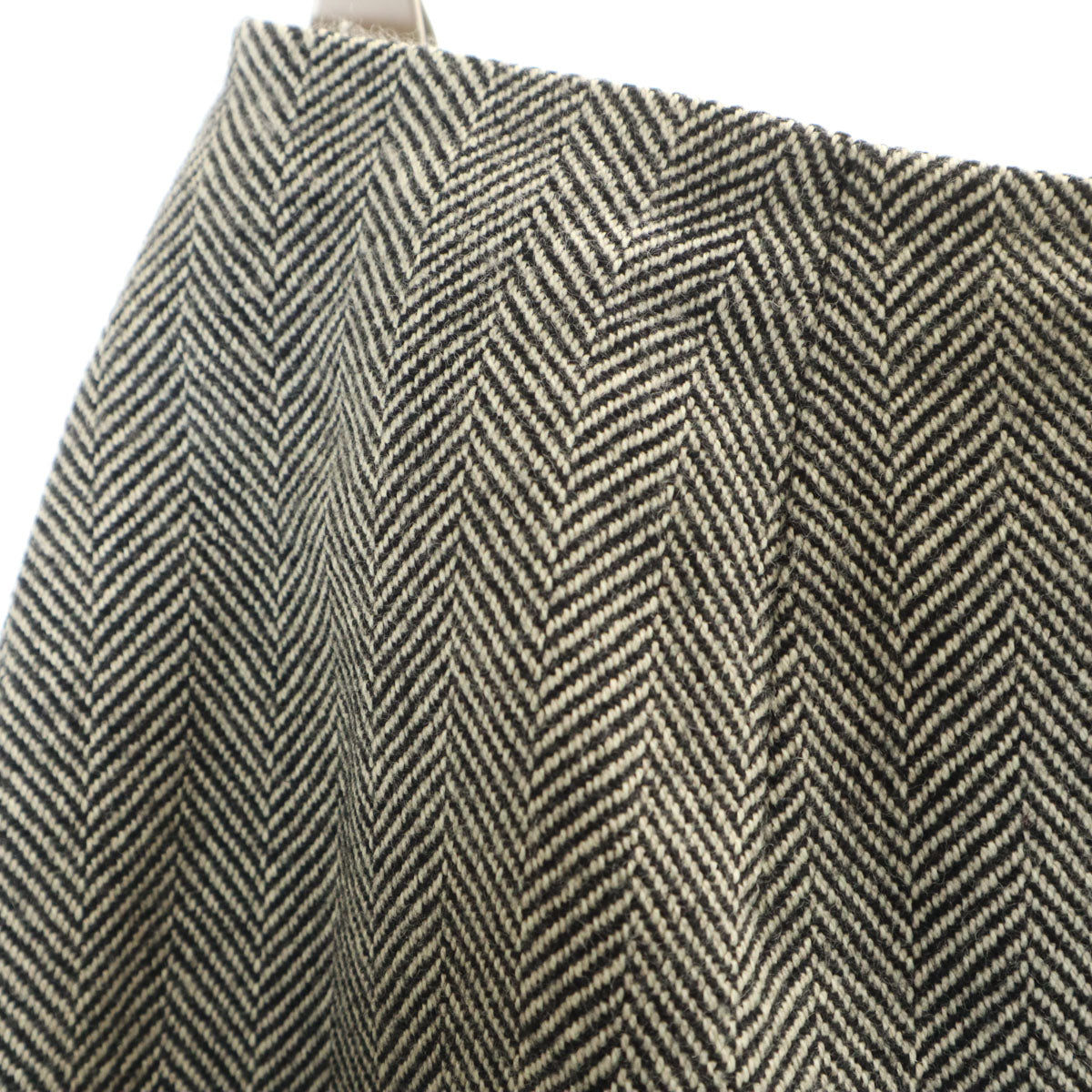 RALPH LAUREN COLLECTION ラルフローレン コレクション ヘリンボーン ダブルブレスト スカートスーツ 上下 セットアップ 11 グレージュ レディース