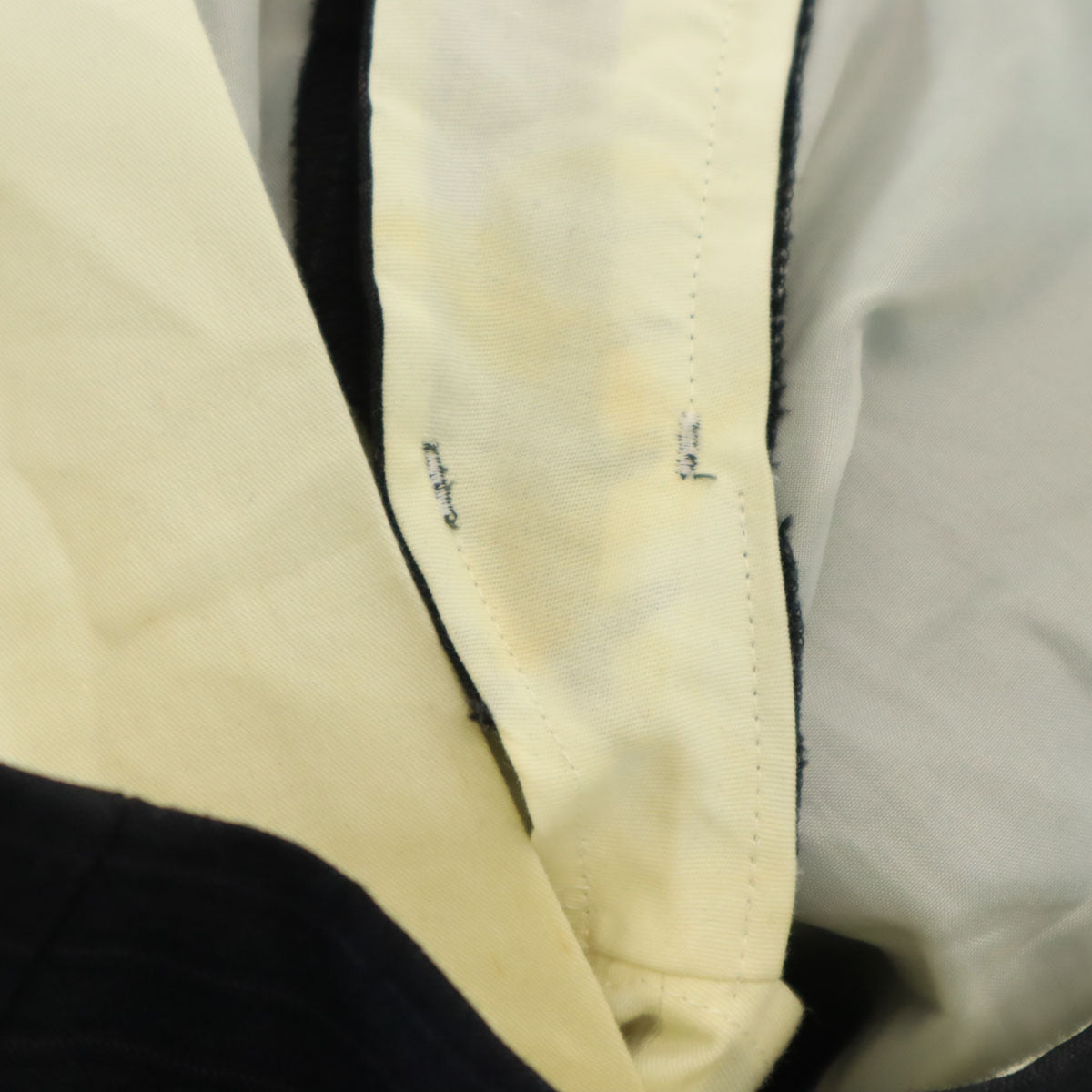 TROJAN トロージャン 日本製 ストライプ柄 エルメネジルドゼニア生地 スーツ 上下 セットアップ AB5 チャコールグレー メンズ