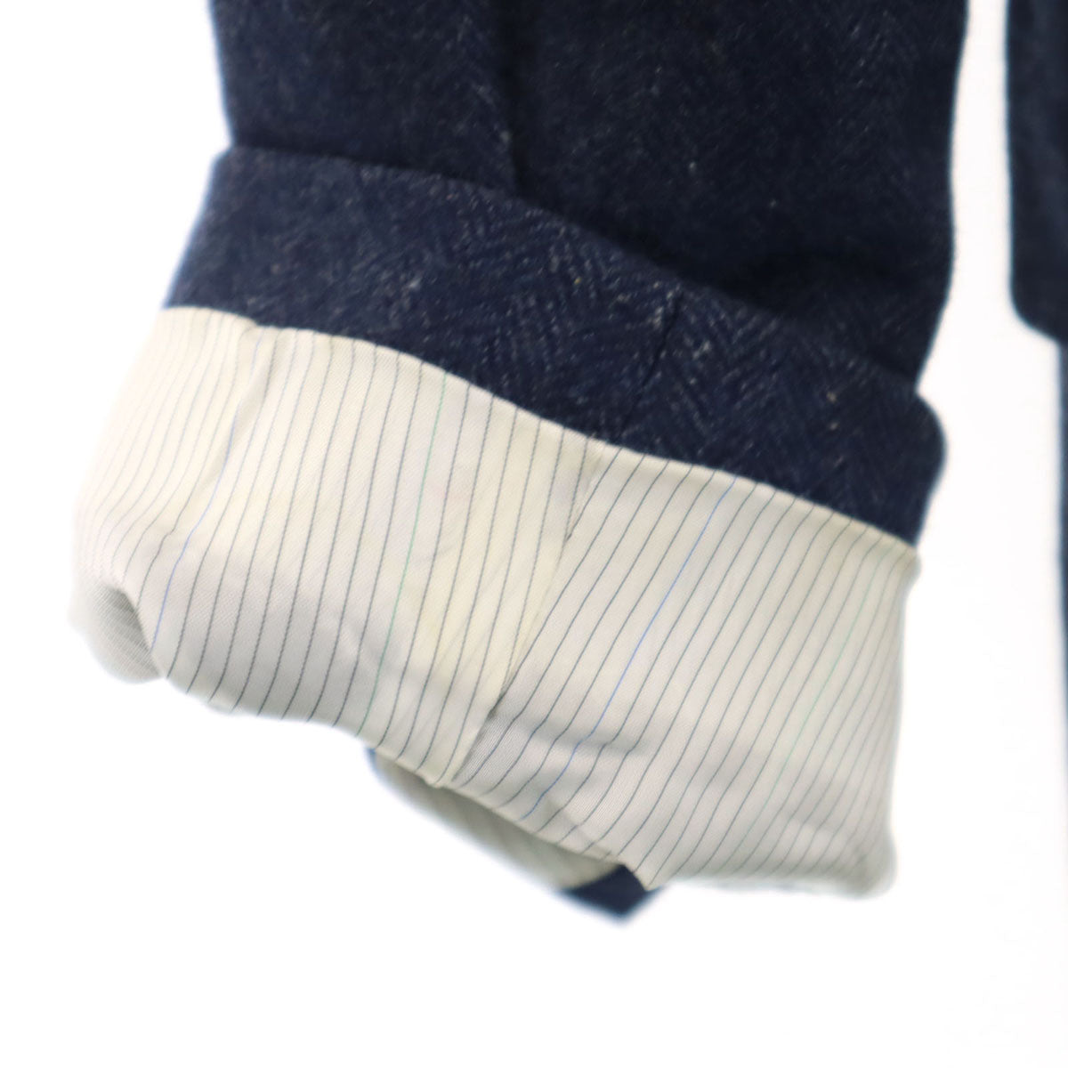 Paul Smith LONDON ポールスミスロンドン 日本製 ヘリンボーン スーツ 上下 セットアップ M/76 ネイビー メンズ