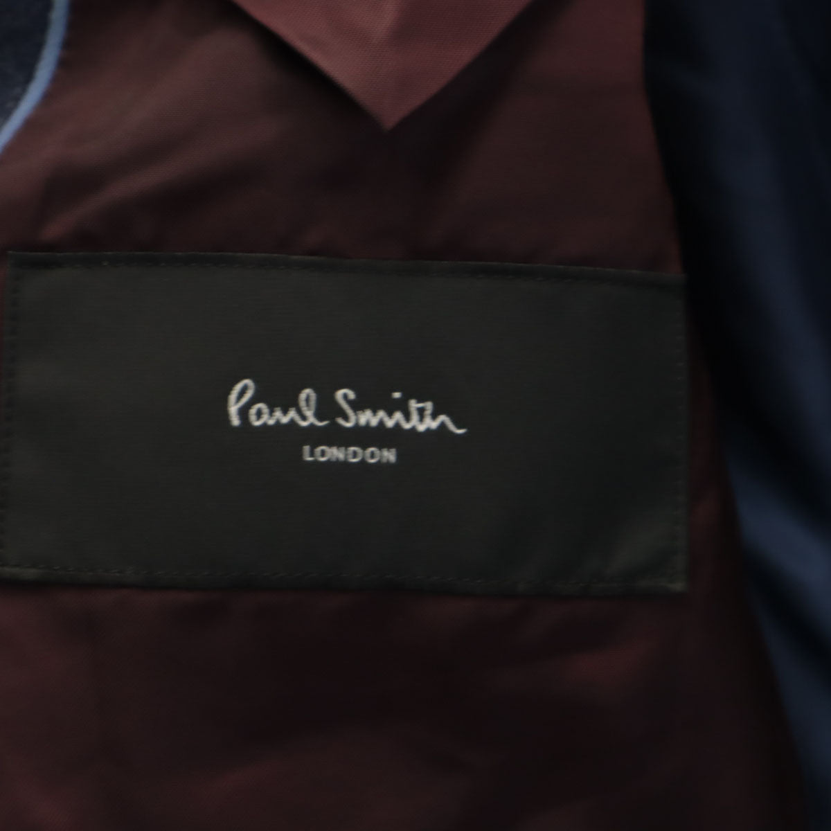 Paul Smith LONDON ポールスミスロンドン 日本製 ヘリンボーン スーツ 上下 セットアップ M/76 ネイビー メンズ