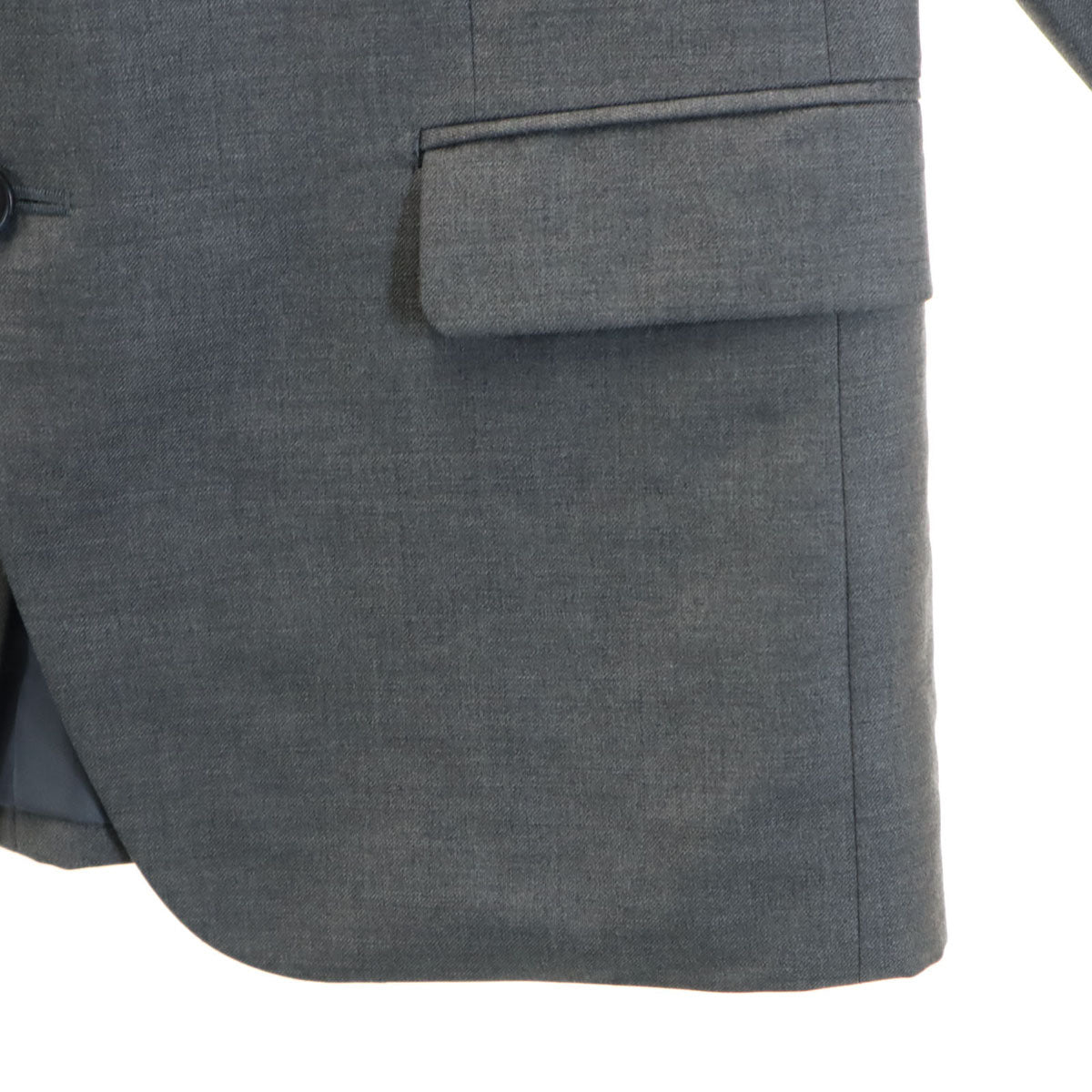 美品 Dunhill ダンヒル 日本製 スーツ 上下 セットアップ グレー メンズ