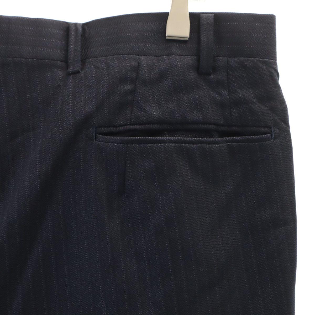 TROJAN トロージャン 日本製 ストライプ柄 エルメネジルドゼニア生地 スーツ 上下 セットアップ AB5 ネイビー メンズ