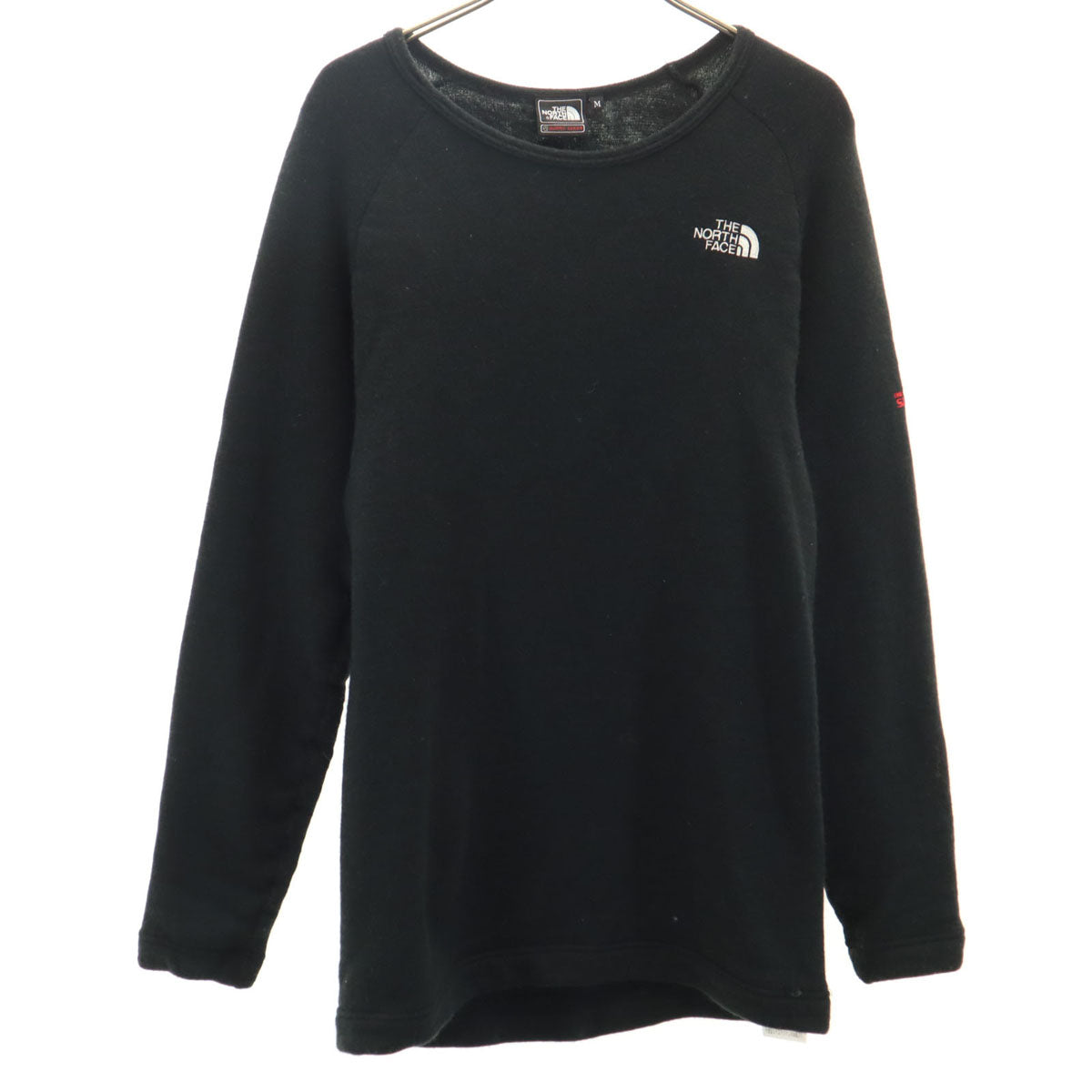 THE NORTH FACE ノースフェイス 長袖 エクスペンション ホットクルー アンダー シャツ M ブラック NU61500 レディース