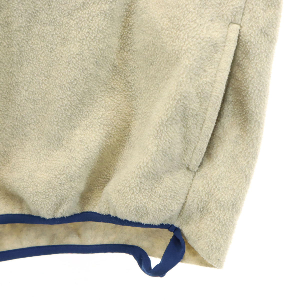 THE NORTH FACE ノースフェイス ハーフボタン フリースジャケット M アイボリー系 NA-3288 プルオーバー メンズ