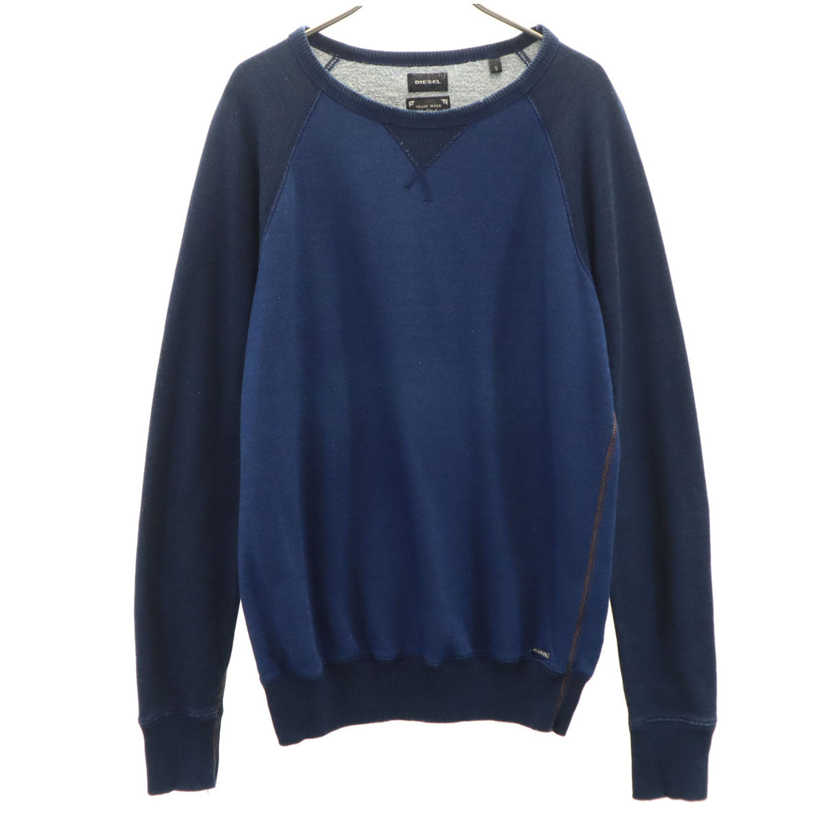 DIESEL ディーゼル 長袖 スウェット S ネイビー メンズ