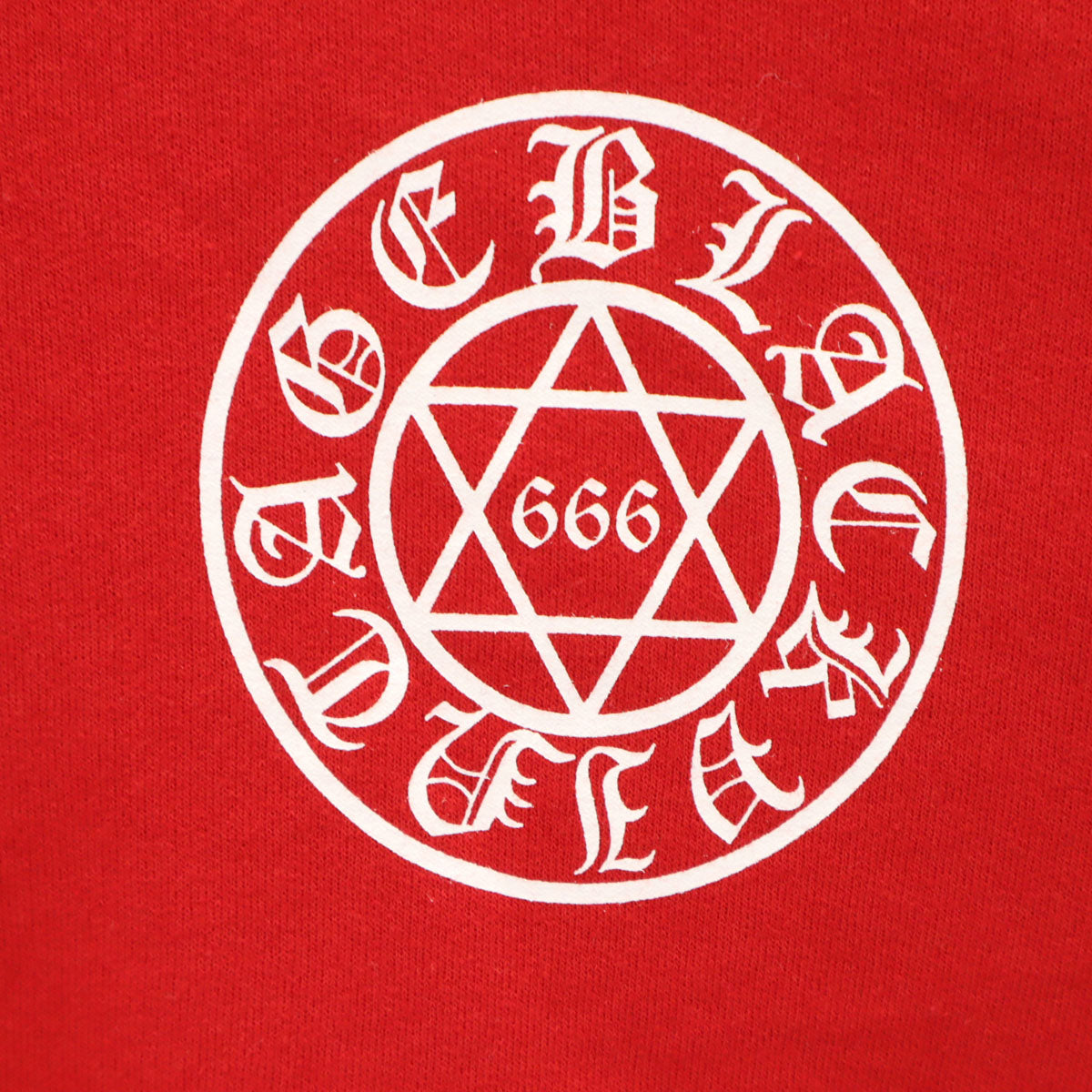 美品 JERZEES ジャージーズ オールド バックプリント 長袖 スウェット トレーナー L レッド系 裏起毛 メンズ