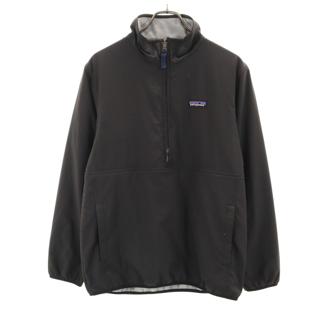 patagonia パタゴニア スナップT リバーシブル ジャケット S チャコールグレー 25385FA16 アウトドア プルオーバー メンズ
