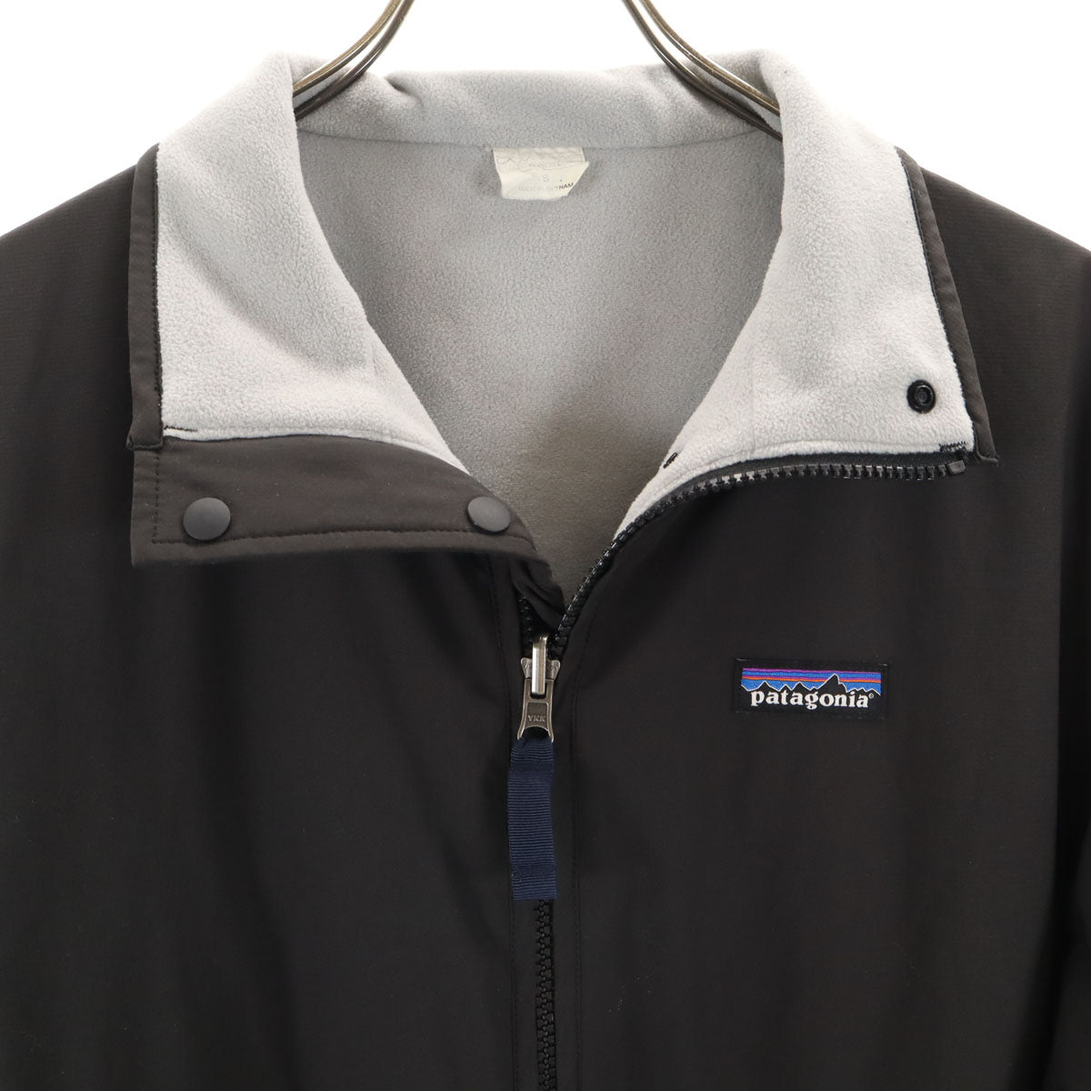 patagonia パタゴニア スナップT リバーシブル ジャケット S チャコールグレー 25385FA16 アウトドア プルオーバー メンズ