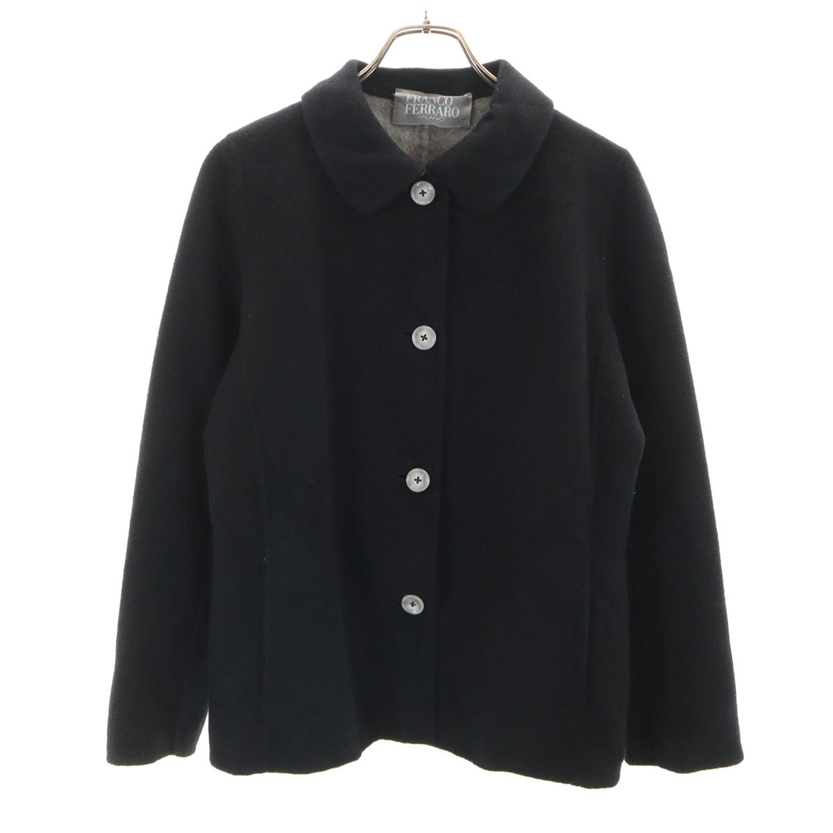 FRANCO FERRARO フランコフェラーロ ジャケット 3 ブラック レディース