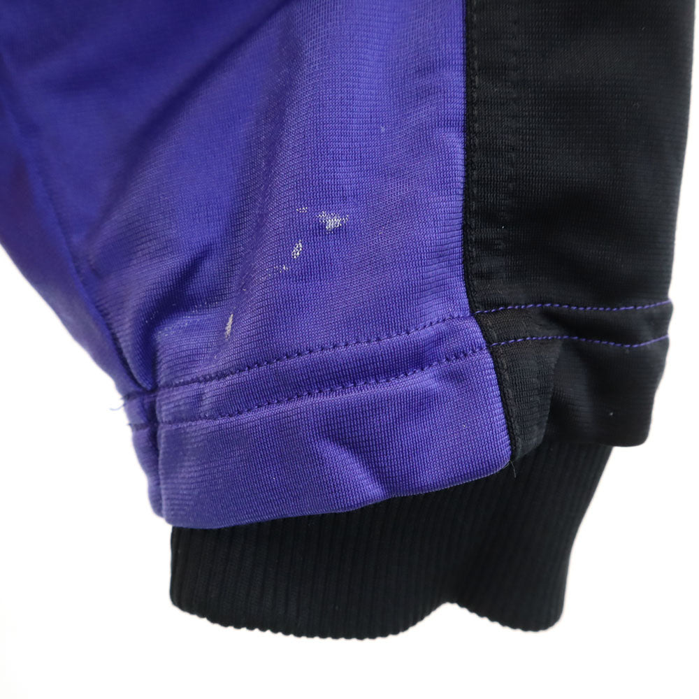 adidas アディダス 80s ヴィンテージ 万国旗タグ マルチカラー トレフォイルロゴ トラックジャケット M フード欠損 メンズ