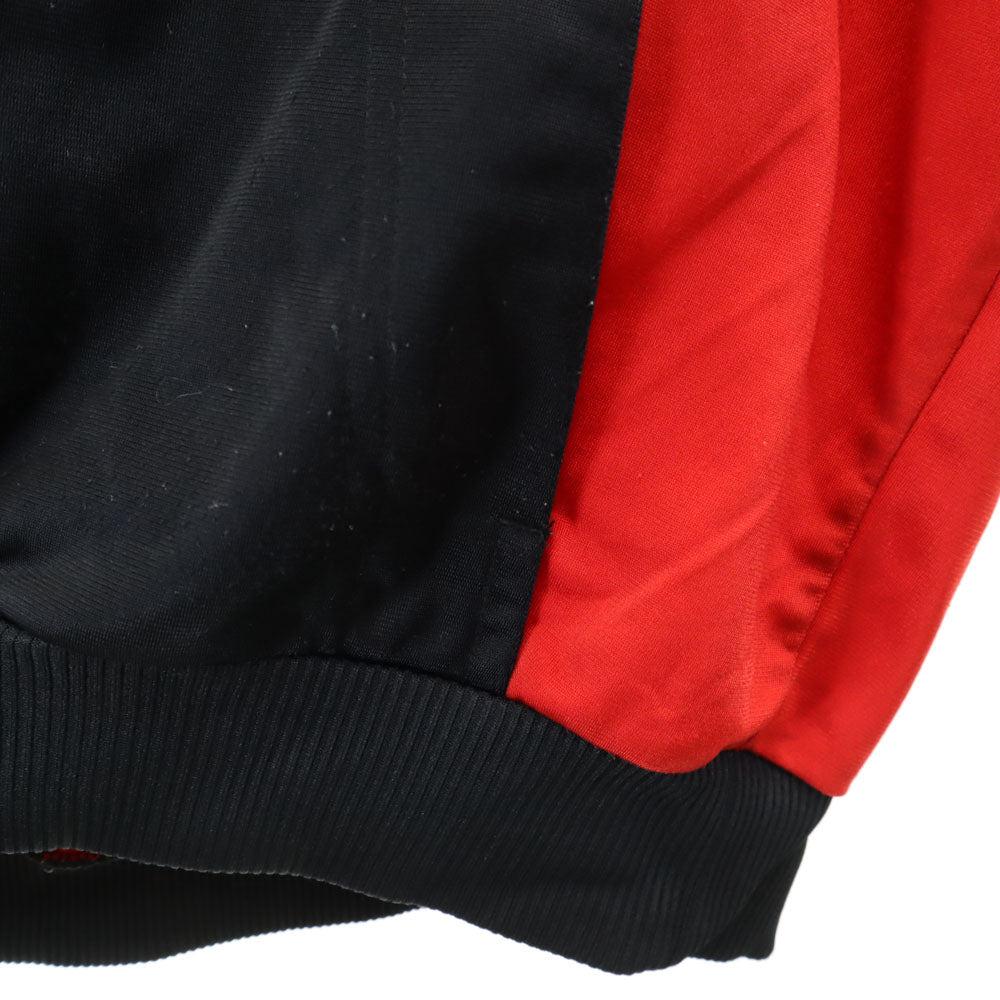 adidas アディダス 80s ヴィンテージ 万国旗タグ マルチカラー トレフォイルロゴ トラックジャケット M フード欠損 メンズ