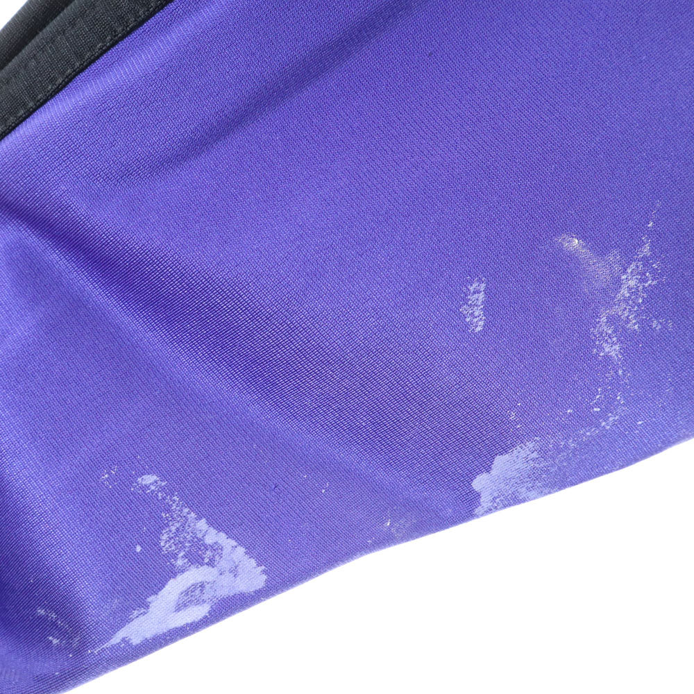 adidas アディダス 80s ヴィンテージ 万国旗タグ マルチカラー トレフォイルロゴ トラックジャケット M フード欠損 メンズ