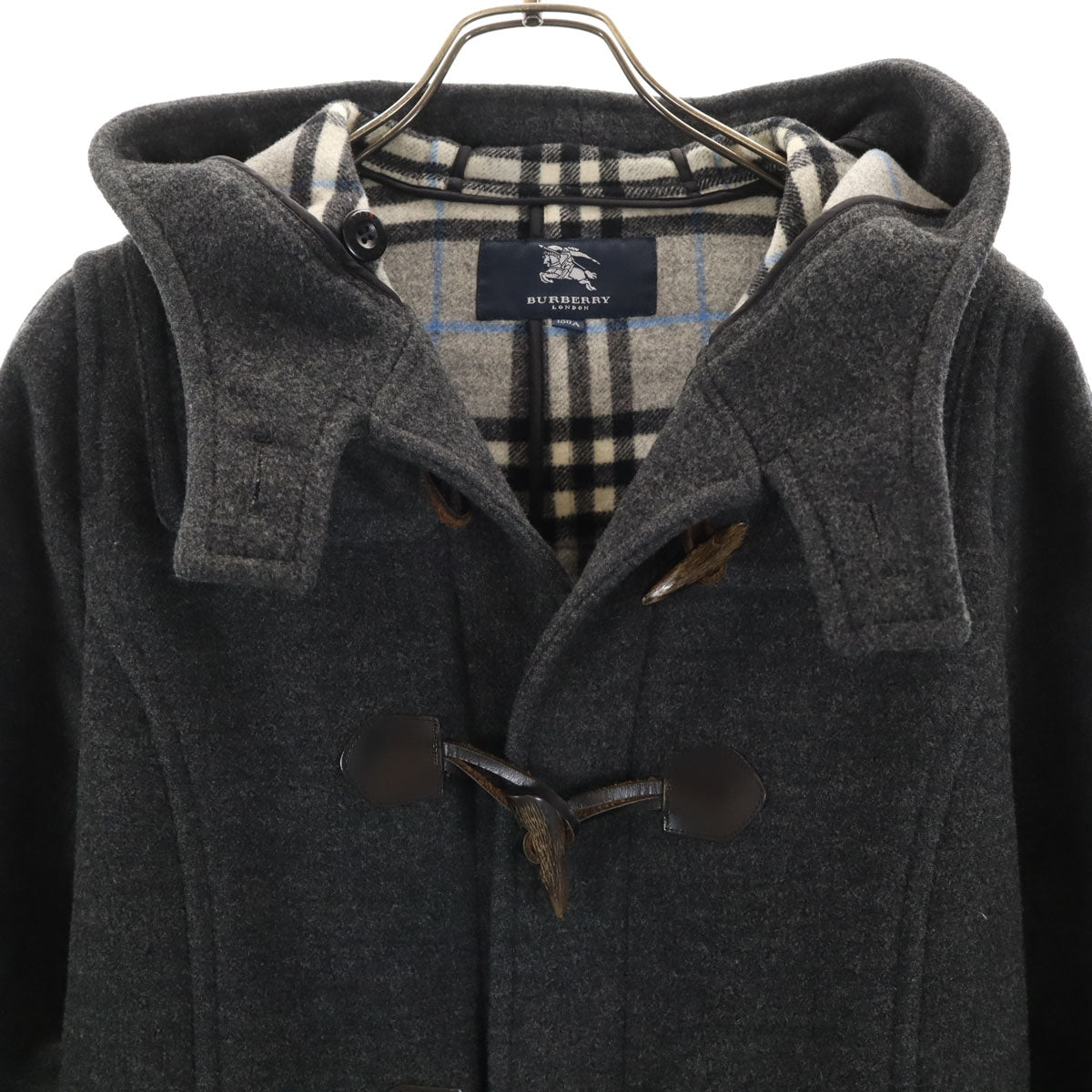 BURBERRY LONDON バーバリーロンドン ダッフルコート 150 グレー 三陽商会 キッズ