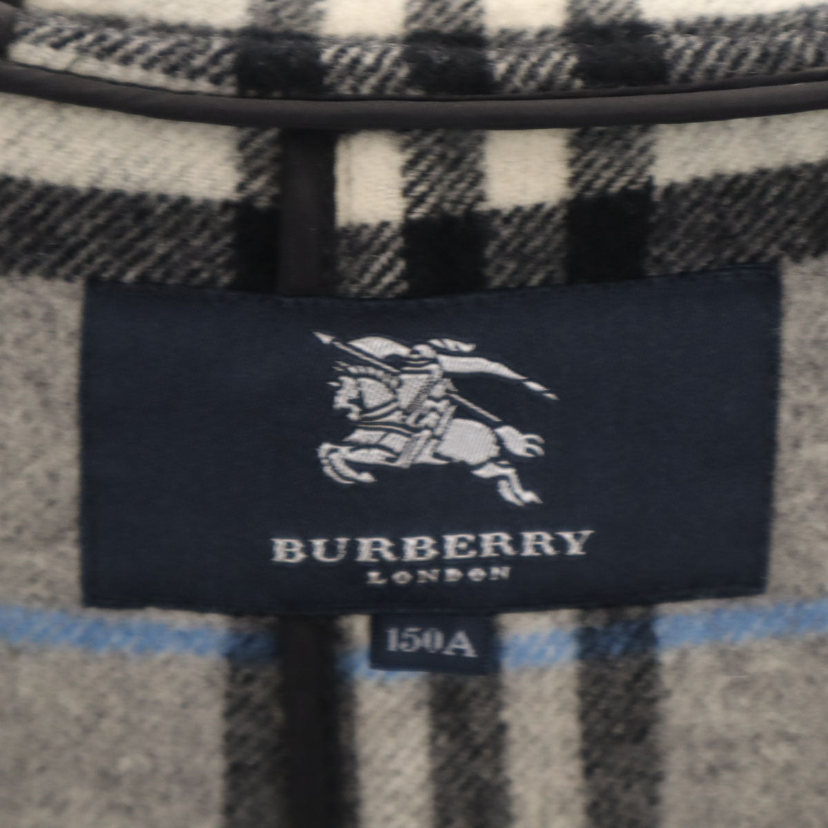BURBERRY LONDON バーバリーロンドン ダッフルコート 150 グレー 三陽商会 キッズ