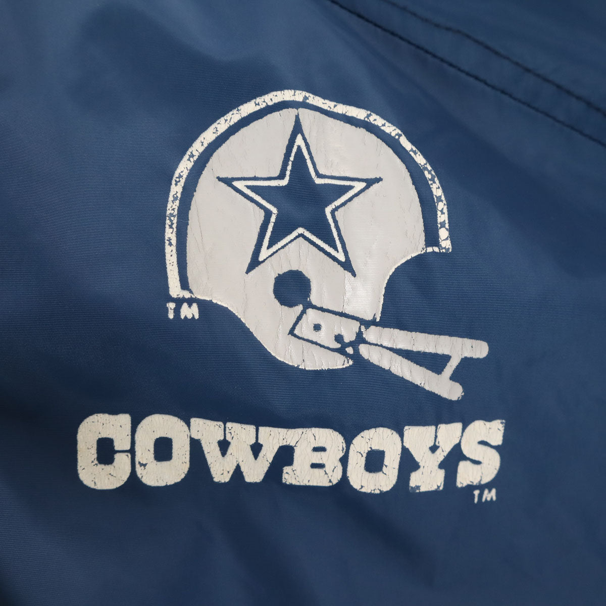 Champion チャンピオン 90s USA製 オールド Dallas Cowboys コーチジャケット XL ネイビー系 メンズ