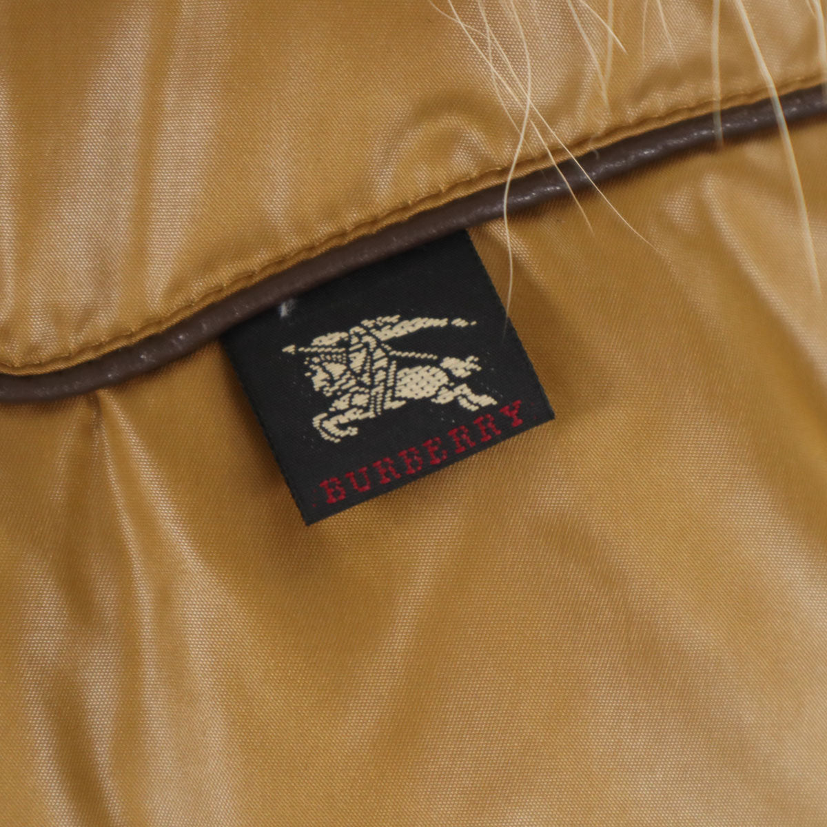 BURBERRY LONDON バーバリーロンドン ダウンベスト 160 マスタード リバーシブル 三陽商会 キッズ