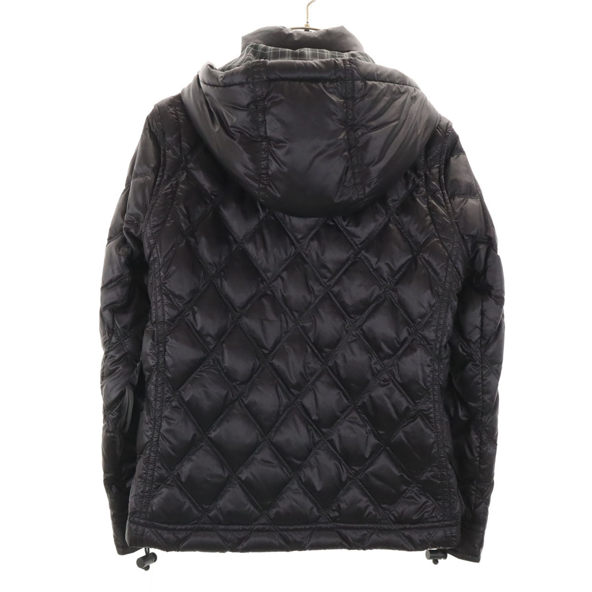 BURBERRY BLACK LABEL バーバリーブラックレーベル ダウンジャケット S ブラック 三陽商会 メンズ