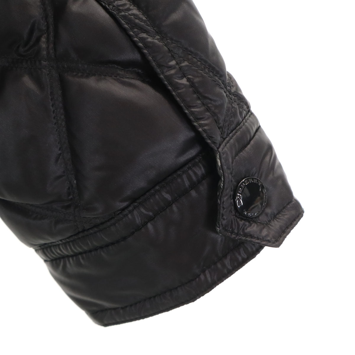 BURBERRY BLACK LABEL バーバリーブラックレーベル ダウンジャケット S ブラック 三陽商会 メンズ