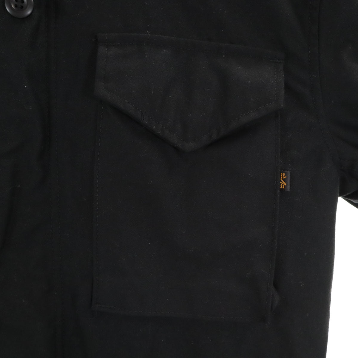 ALPHA INDUSTRIES INC アルファインダストリーズ フィールドジャケット S ブラック ライナー付き 3WAY メンズ