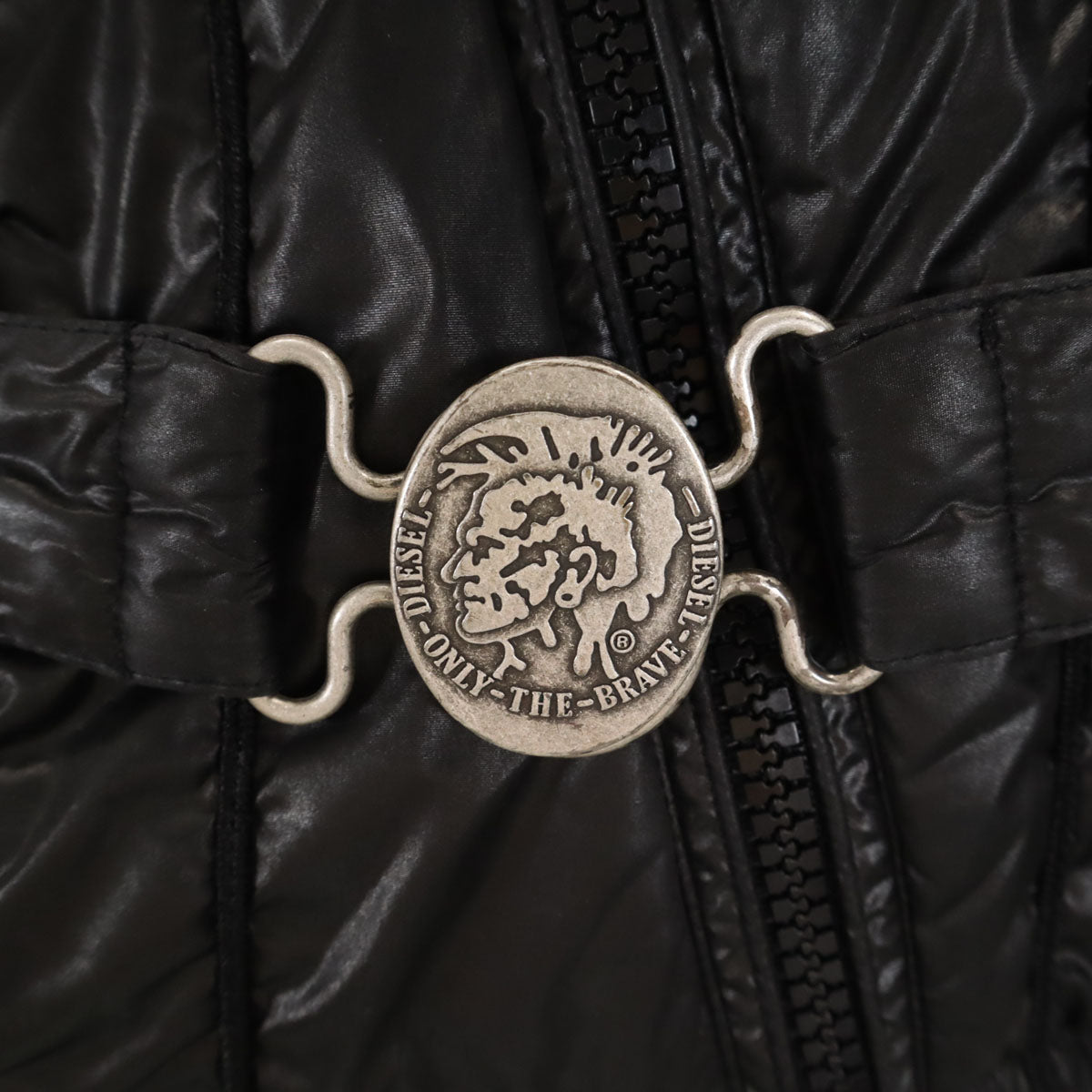 DIESEL ディーゼル 中綿ジャケット S ブラック レディース