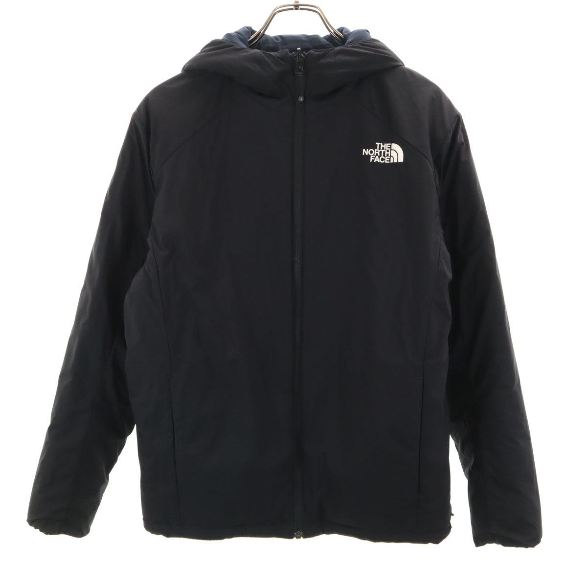 THE NORTH FACE ザノースフェイス エニータイムインサレーテッドフーディ 中綿ジャケット M ネイビー リバーシブル アウトドア NY81979 メンズ