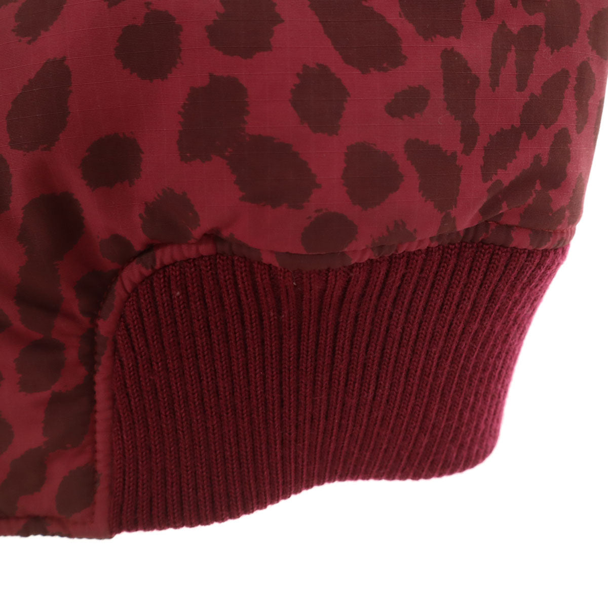 HYSTERIC ヒステリック 日本製 中綿ジャケット F バーガンディ ヒステリックグラマー レディース