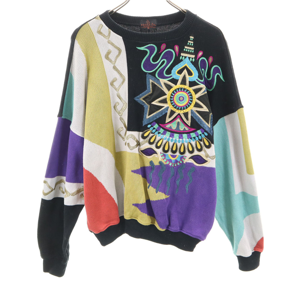 santa fe サンタフェ 90s 日本製 オールド 長袖 トレーナー 3 スウェット メンズ