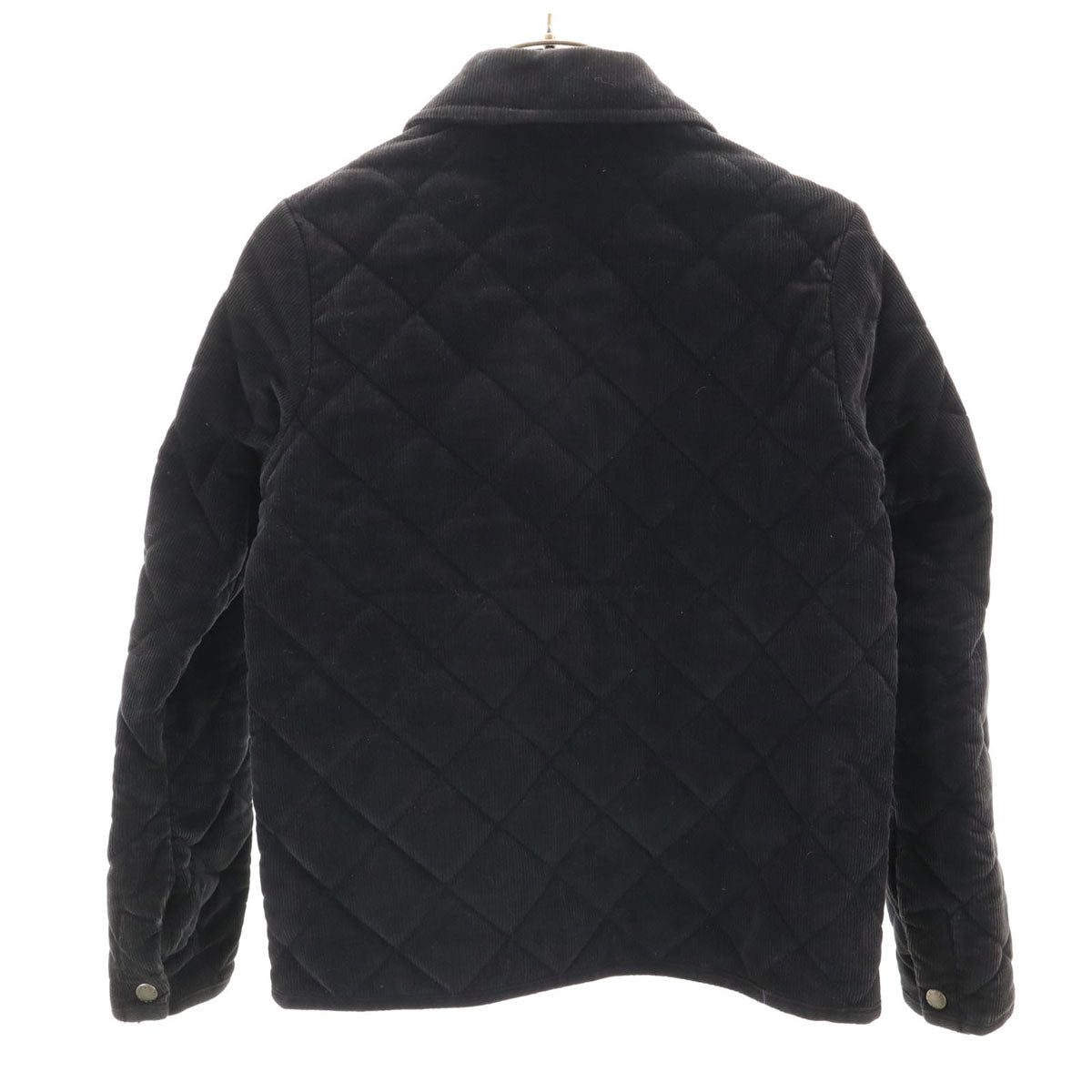 Mackintosh マッキントッシュ SHIPS シップス 別注 イギリス製 コーデュロイ キルティングジャケット S ブラック レディース