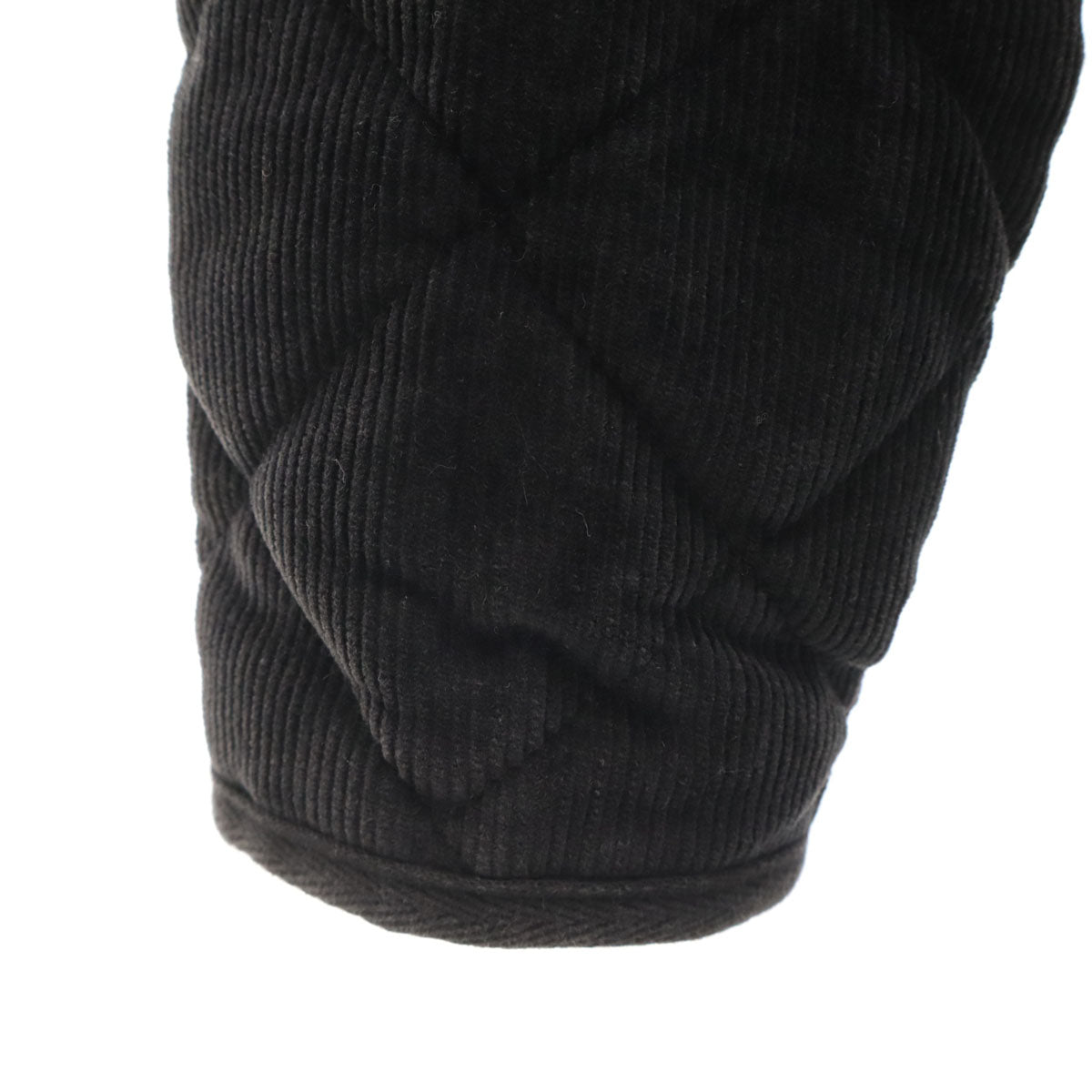 Mackintosh マッキントッシュ SHIPS シップス 別注 イギリス製 コーデュロイ キルティングジャケット S ブラック レディース