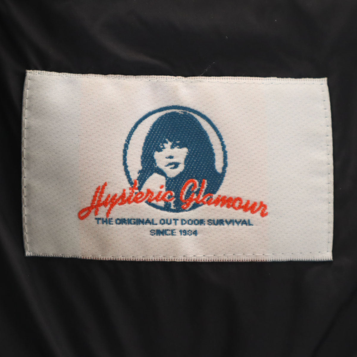 HYSTERIC GLAMOUR ヒステリックグラマー 中綿ジャケット F ブラック レディース