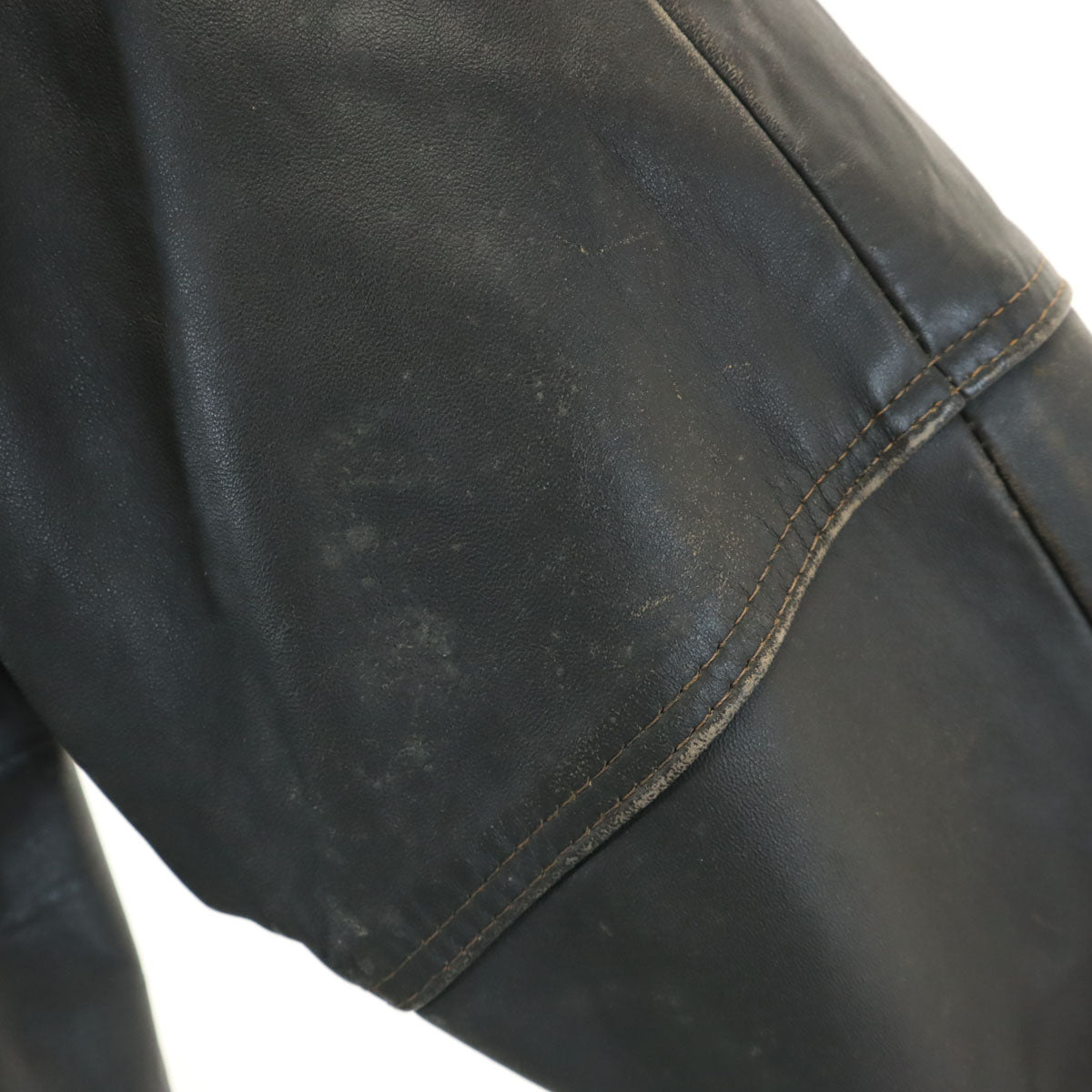 MARQUIS マーキス レザージャケット 6 チャコールブラック レディース