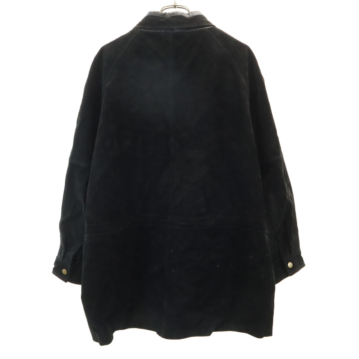Pierucci ピエルッチ 豚革 レザージャケット S ブラック メンズ