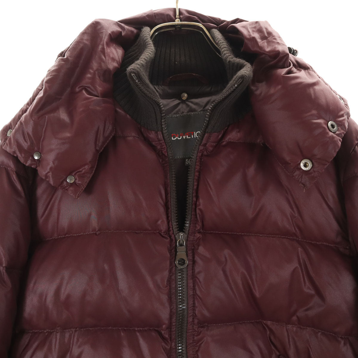 DUVETICA デュベティカ ダウンジャケット 50 ボルドー メンズ
