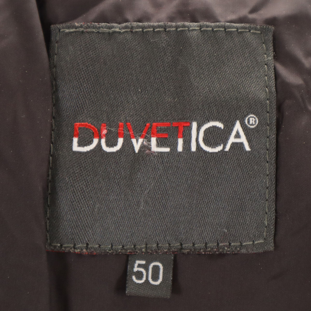DUVETICA デュベティカ ダウンジャケット 50 ボルドー メンズ