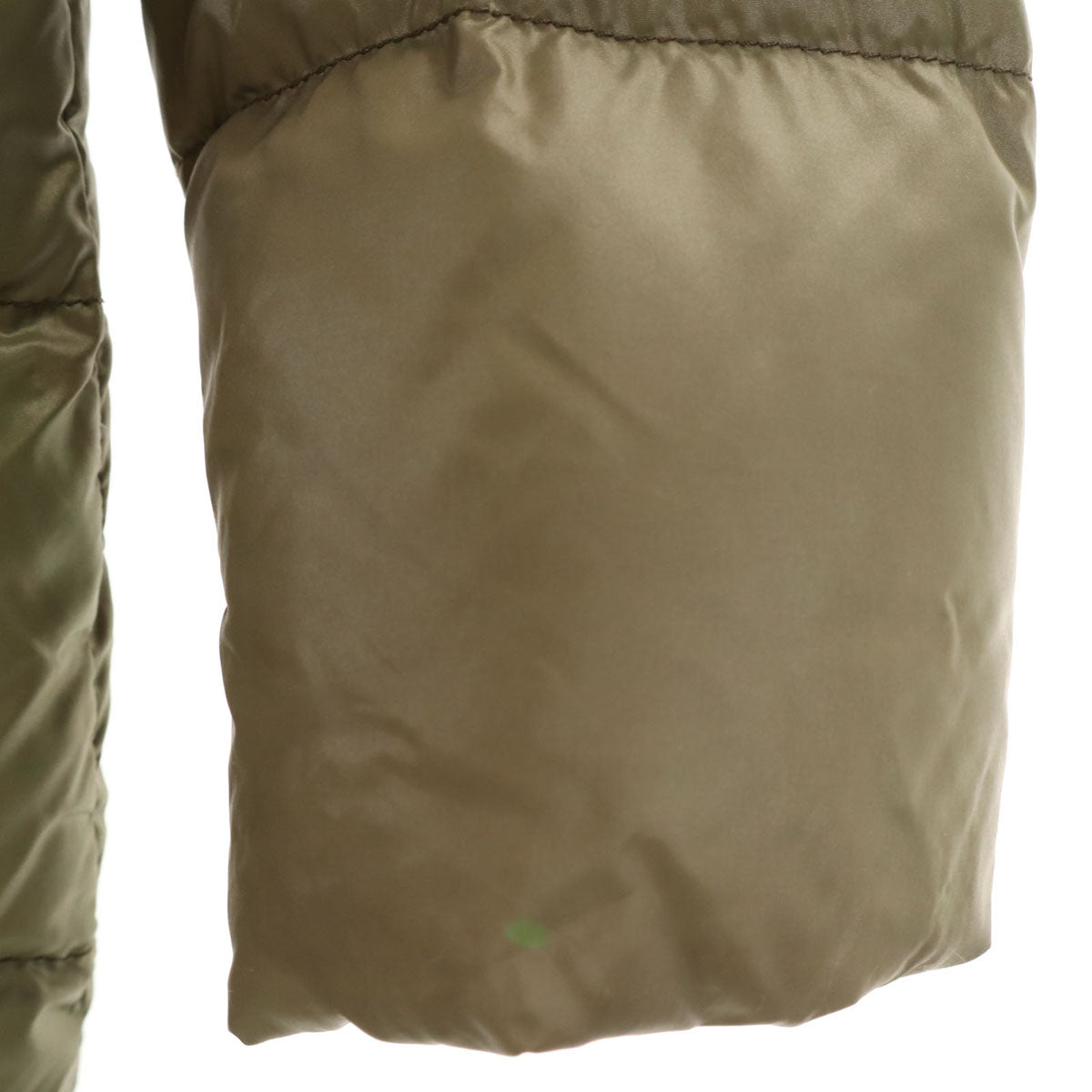 DUVETICA デュベティカ kappa ダウンコート 42 オリーブ系 ラクーンファー付き レディース