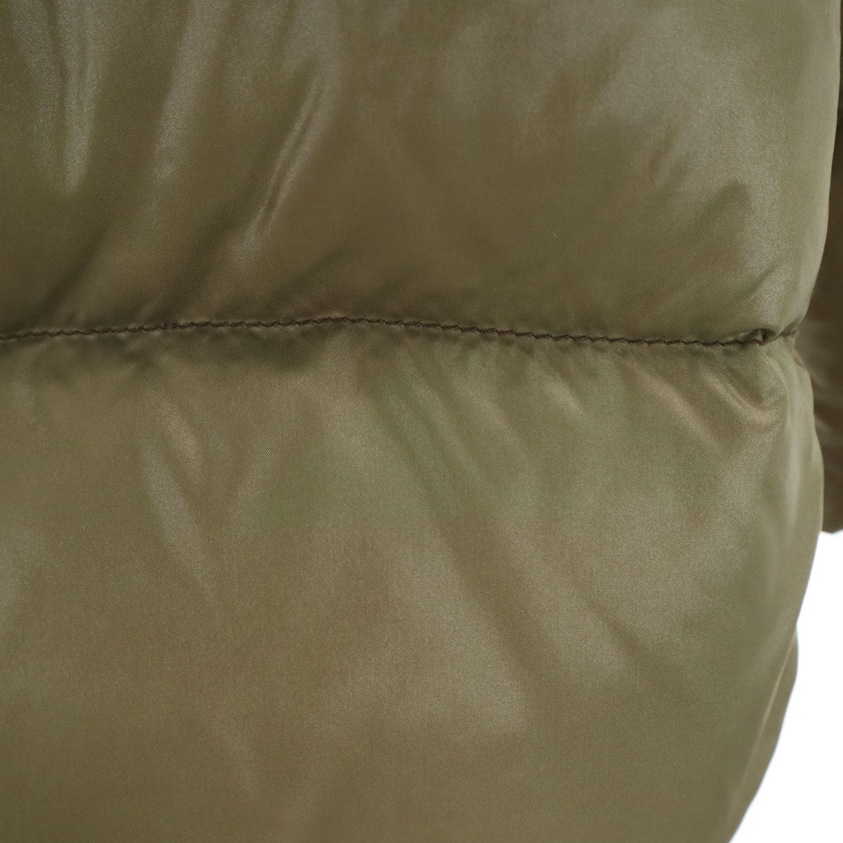 DUVETICA デュベティカ kappa ダウンコート 42 オリーブ系 ラクーンファー付き レディース