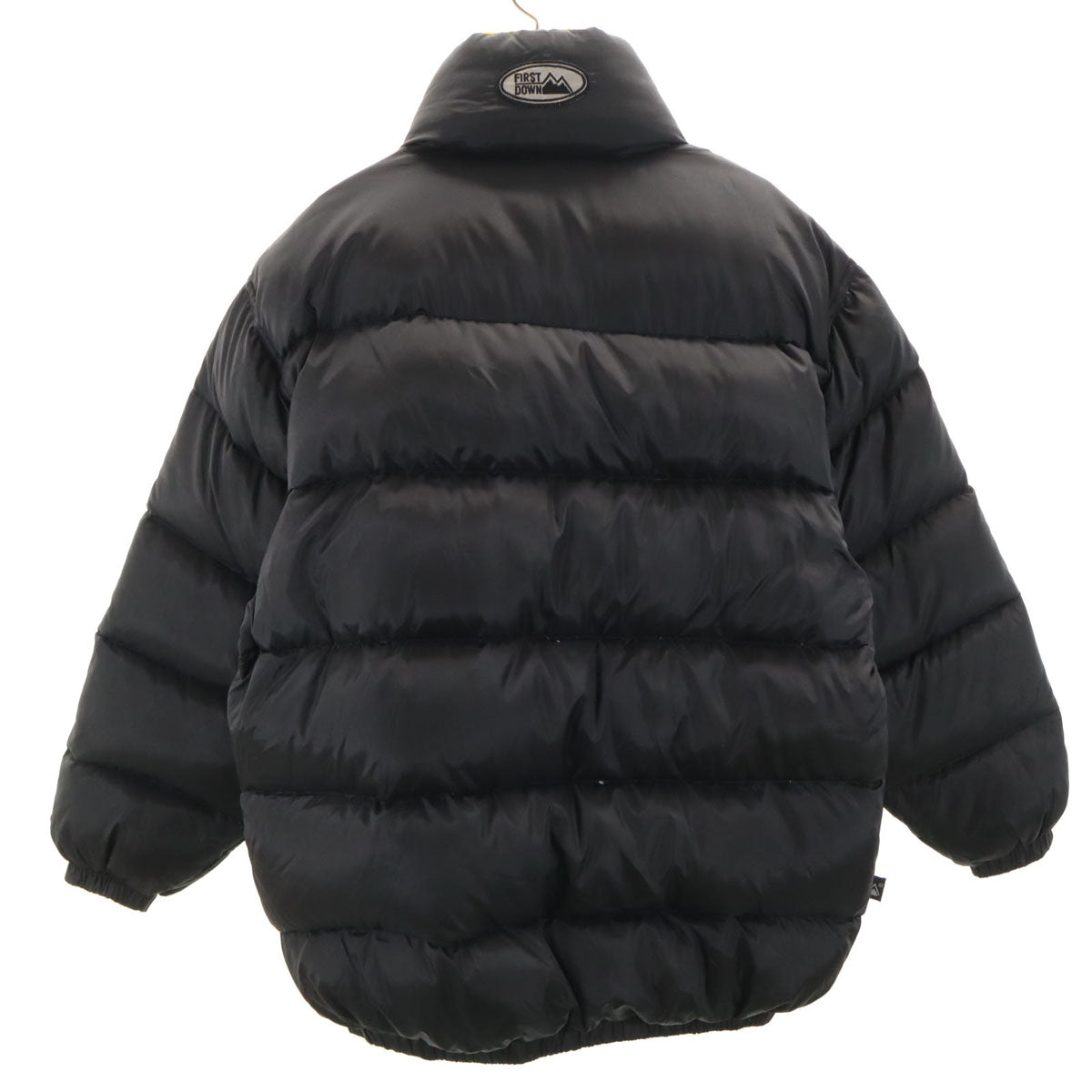 FIRSTDOWN ファーストダウン リバーシブル ダウンジャケット S ブラック メンズ