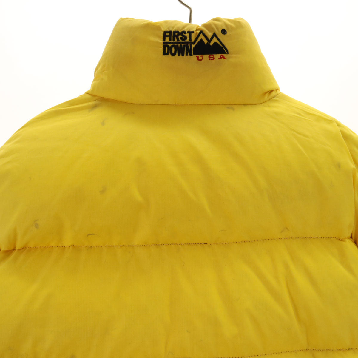 FIRSTDOWN ファーストダウン リバーシブル ダウンジャケット S ブラック メンズ