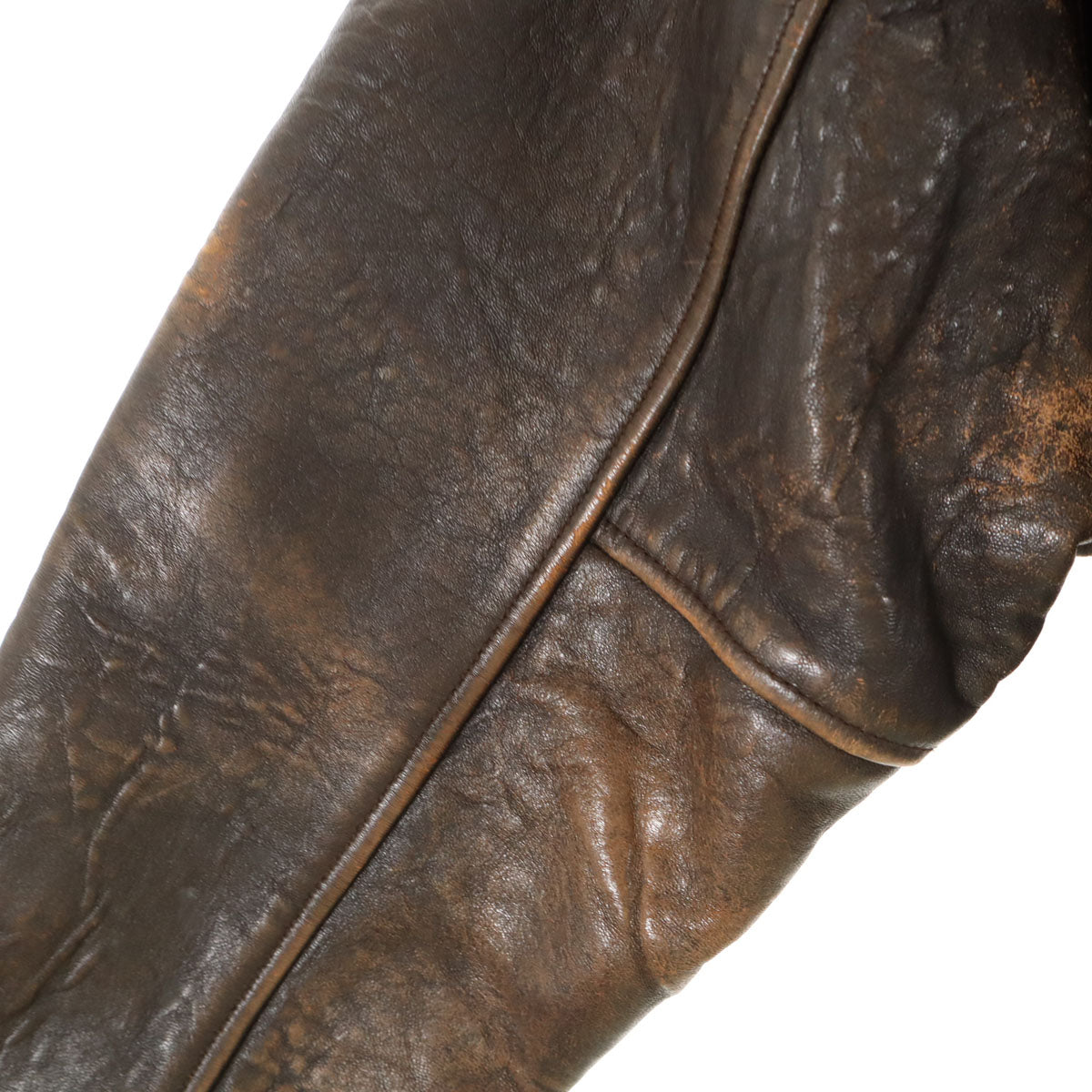 AVIREX アヴィレックス 90s オールド G-1 レザー フライトジャケット XS ブラウン メンズ