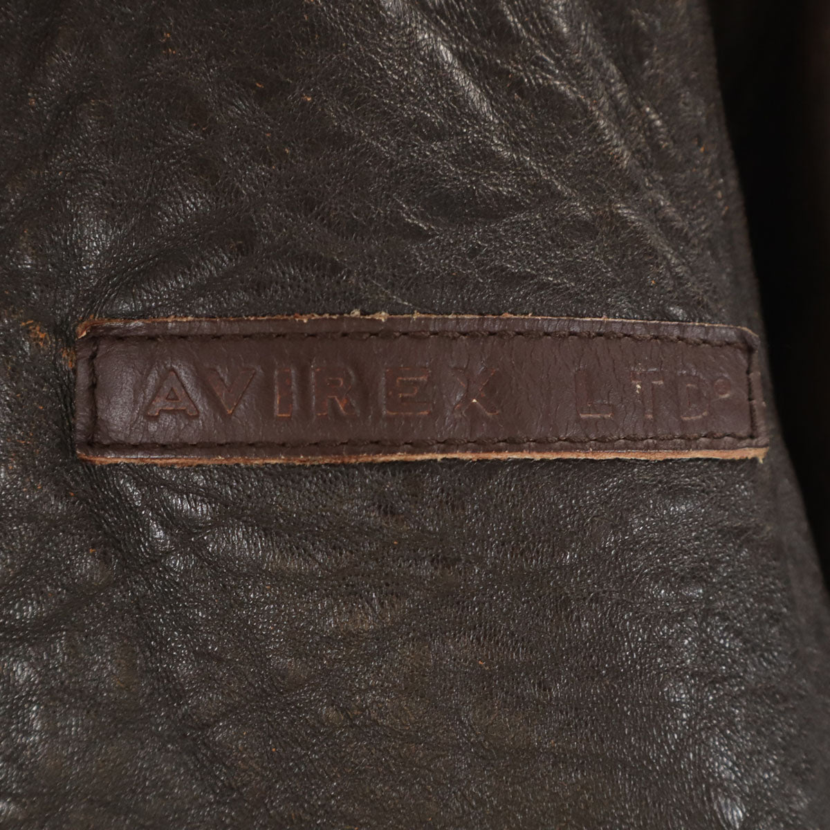AVIREX アヴィレックス 90s オールド G-1 レザー フライトジャケット XS ブラウン メンズ