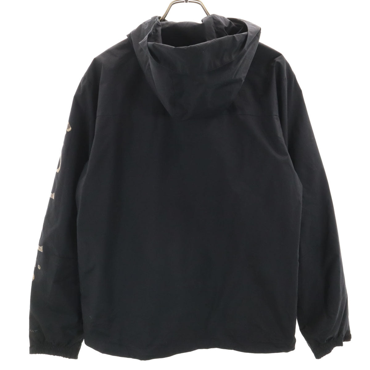 Columbia コロンビア 長袖 デクルーズ サミット パターンド マウンテンパーカー M ブラック アウトドア PM3751 メンズ