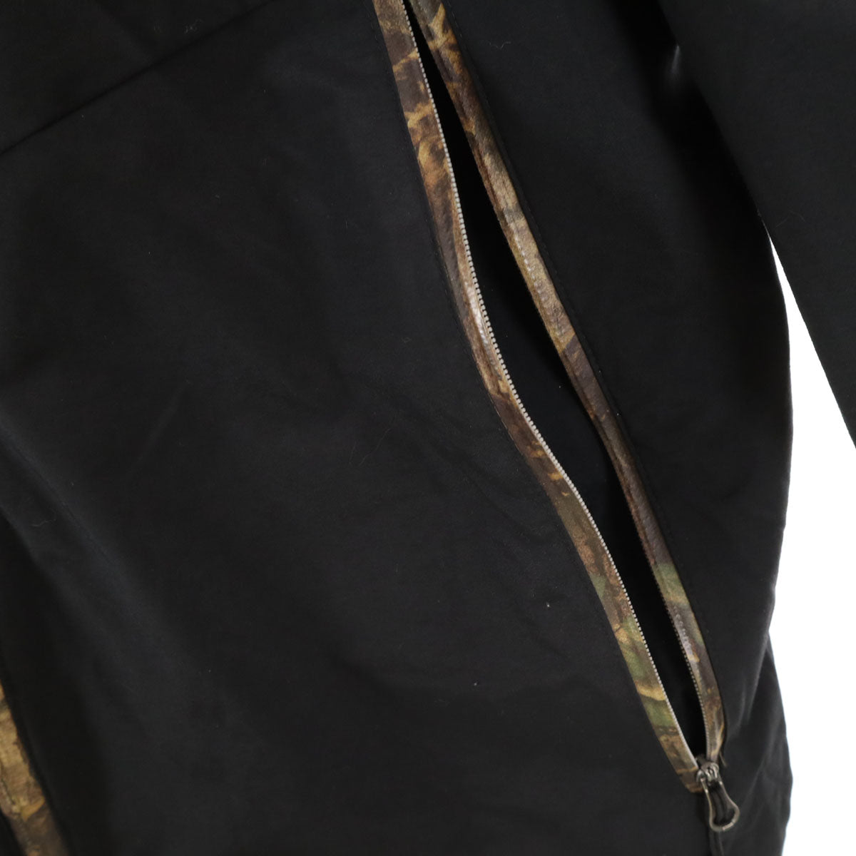 Columbia コロンビア 長袖 デクルーズ サミット パターンド マウンテンパーカー M ブラック アウトドア PM3751 メンズ