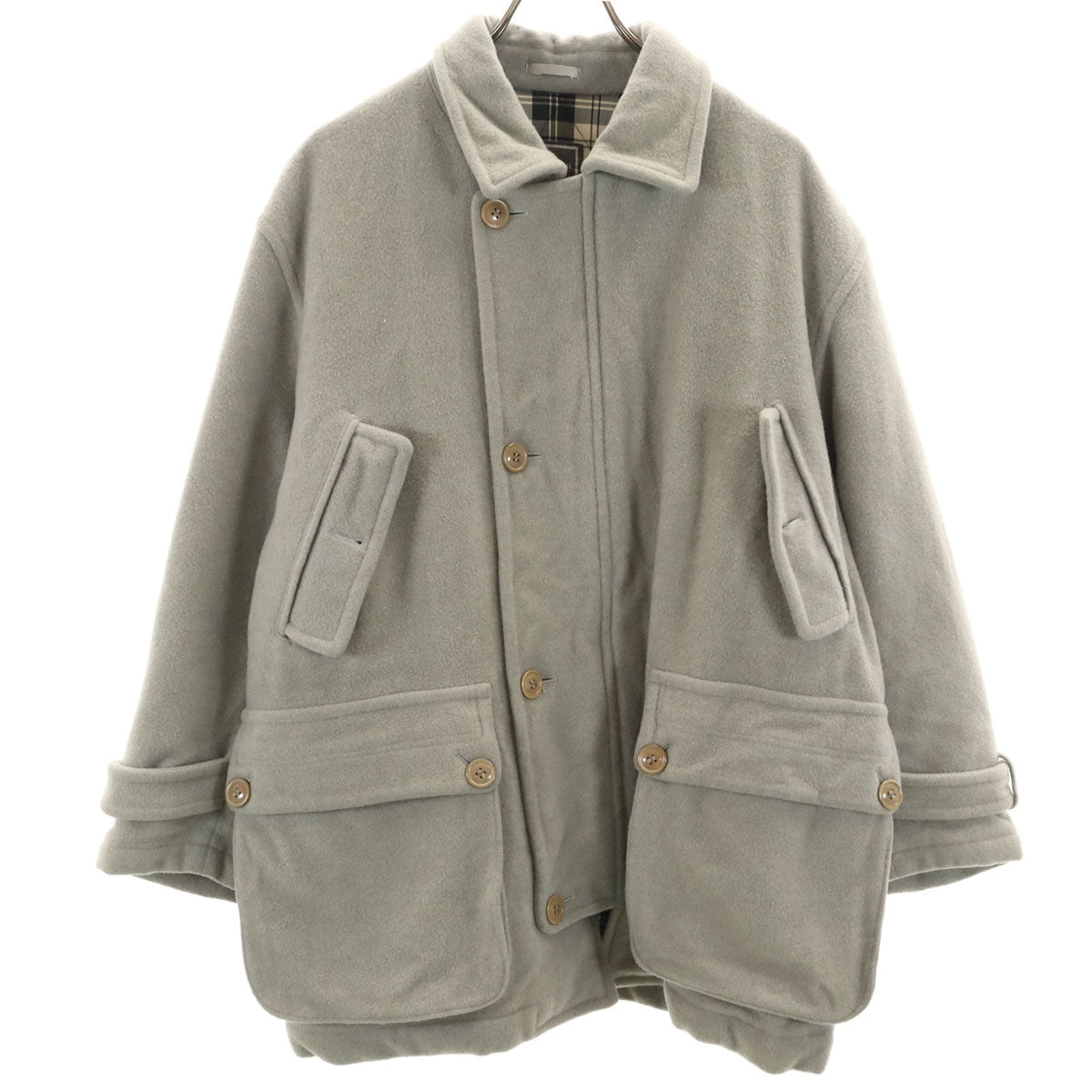 Christian Dior MONSIEUR クリスチャンディオール ムッシュ 90s オールド ウールジャケット M グレー メンズ