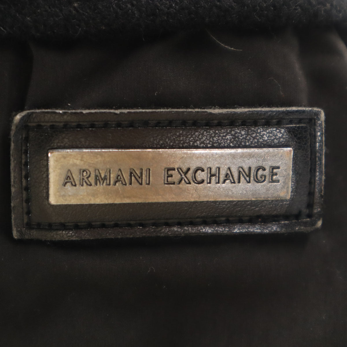 ARMANI EXCHANGE アルマーニエクスチェンジ ダウンジャケット M ブラック メンズ
