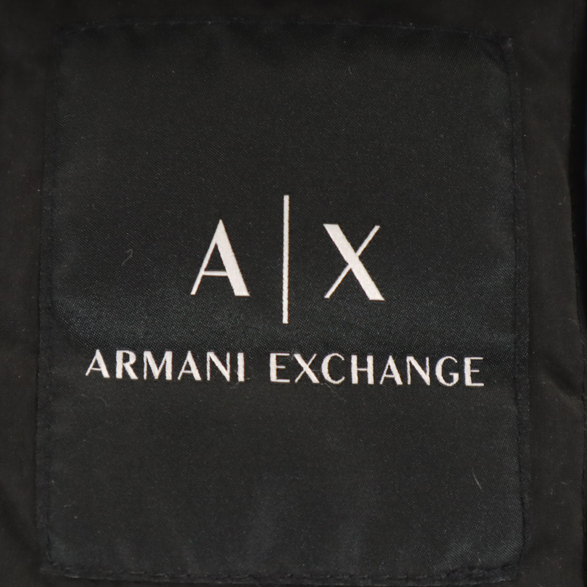 ARMANI EXCHANGE アルマーニエクスチェンジ ダウンジャケット M ブラック メンズ